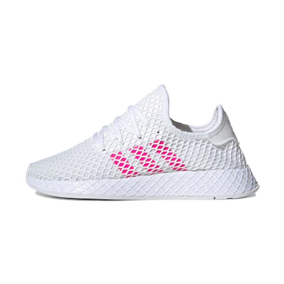 (Youth) adidas Deerupt RNNR J 'White Shock Pink'