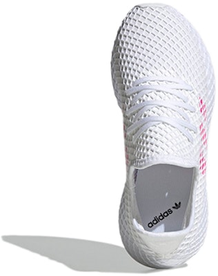 (Youth) adidas Deerupt Runner J 'White Shock Pink' EE6608 Purchase (Youth) adidas Deerupt Runner J 'White Shock Pink' EE6608