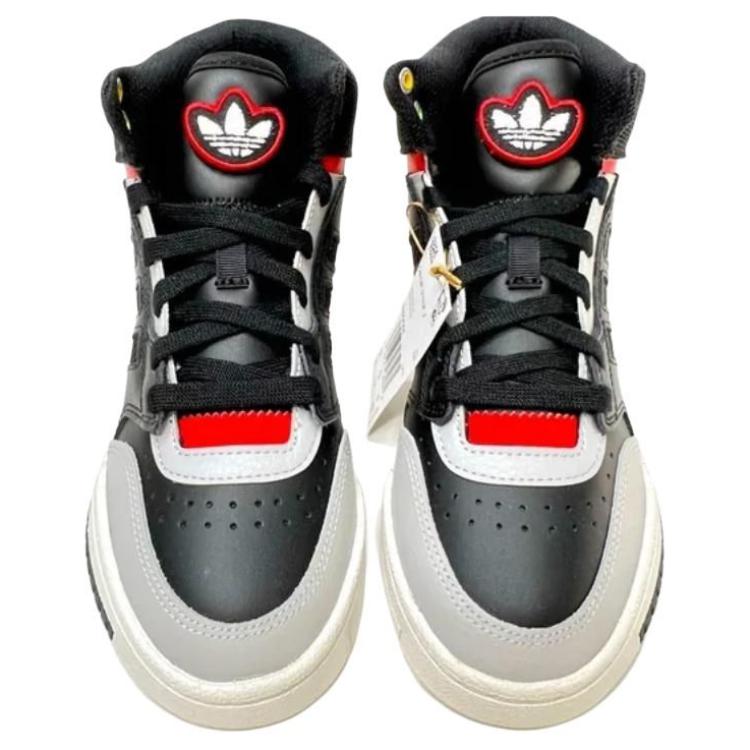 (Youth) adidas Drop Step 'Black Vivid Red' 圖 3