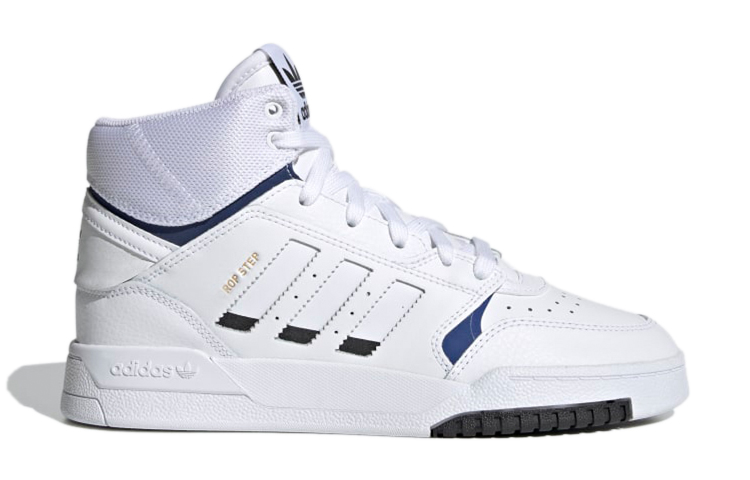 (Youth) adidas Drop Step J 'White Collegiate Royal' 圖 2