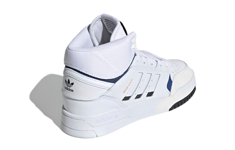 (Youth) adidas Drop Step J 'White Collegiate Royal' 圖 4