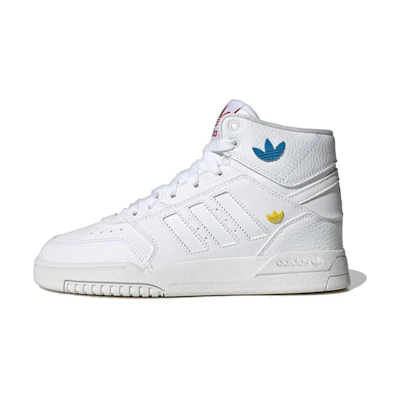 (Youth) adidas Drop Step J 'White Yellow Bright Blue'