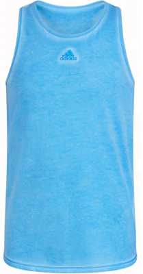 (Youth) adidas Electric Blue Youth Tank Top Fashion Solid Color Versatile Style IR4749 Buy (Youth) adidas Electric Blue Youth Tank Top Fashion Solid Color Versatile Style IR4749