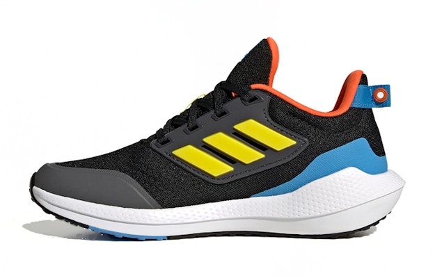 Youth adidas EQ21 Run 2.0 J Black Yellow GY4353 GY4353
