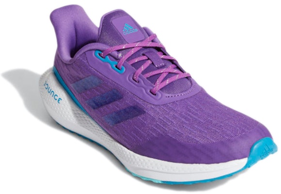 (Youth) adidas EQ21 Run J 'Active Purple Pulse Aqua' GY2734 Lookbook (Youth) adidas EQ21 Run J 'Active Purple Pulse Aqua' GY2734