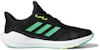 (JR) adidas EQ21 Lari J 'Hitam Hijau Isyarat' GV9934