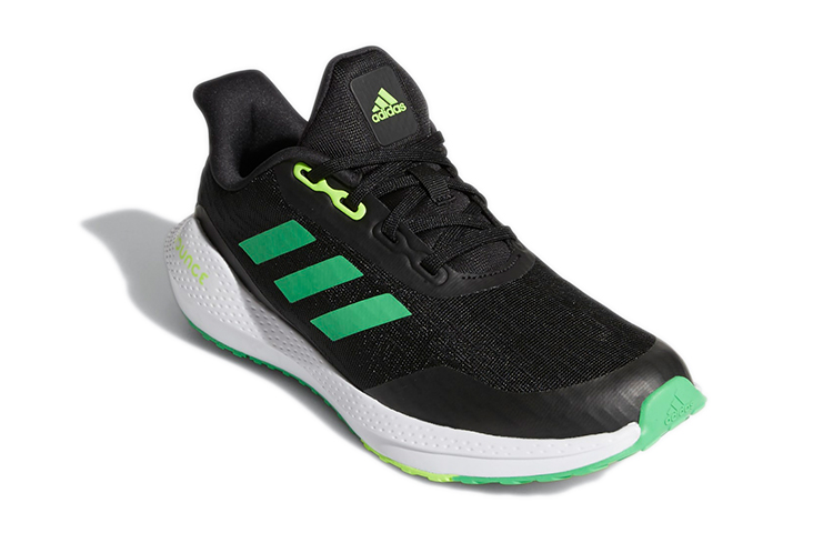 Lookbook (JR) adidas EQ21 Run J ''Schwarz Signalgrün'' GV9934
