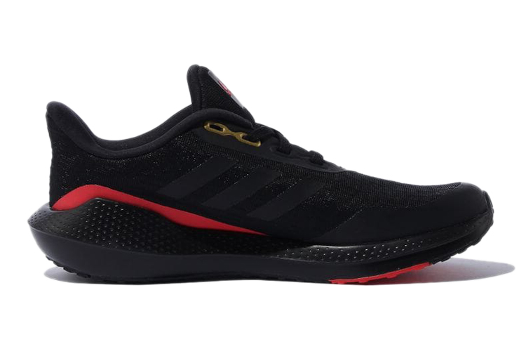 Order (JR) adidas EQ21 Run J ''Zwart Vivid Rood'' GV9937