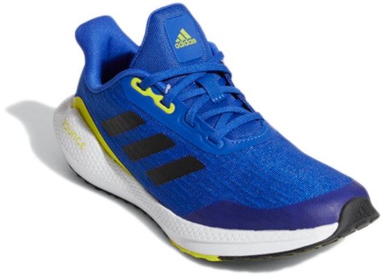 (Youth) adidas EQ21 Run J 'Bold Blue' GV9933 Lookbook (Youth) adidas EQ21 Run J 'Bold Blue' GV9933
