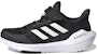(JR) adidas EQ21 Run Velcro J 'Hitam Putih' FX2254