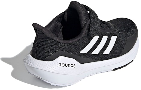 (JR) adidas EQ21 Run Velcro J 'Hitam Putih' FX2254 Shop (JR) adidas EQ21 Run Velcro J 'Hitam Putih' FX2254