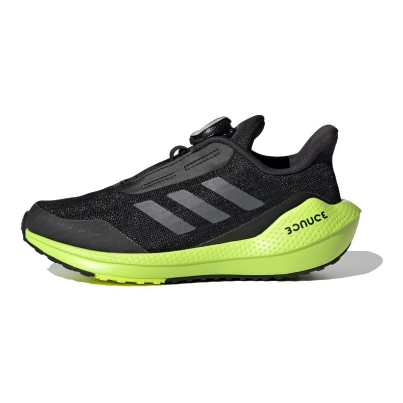 (Youth) adidas EQ Run Boa K Shoes Black/Green FX2259