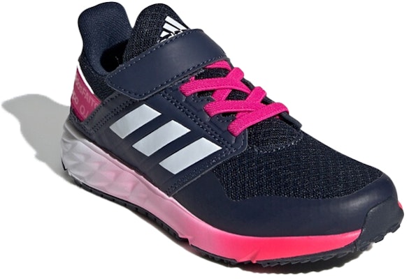 (Youth) adidas FortaFaito EL J 'Navy Pink' G27382 Lookbook (Youth) adidas FortaFaito EL J 'Navy Pink' G27382