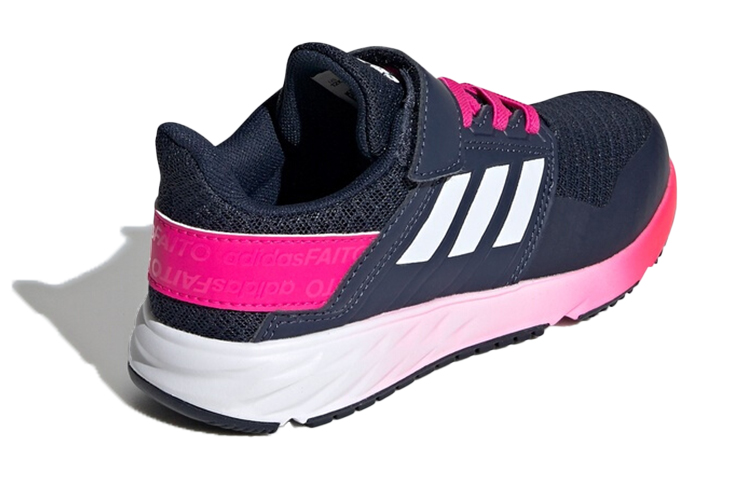 Shop 兒童 adidas Fortafaito El K 藍粉色