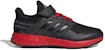 (JR) adidas FortaFaito EL K 'Hitam Merah' EE7307