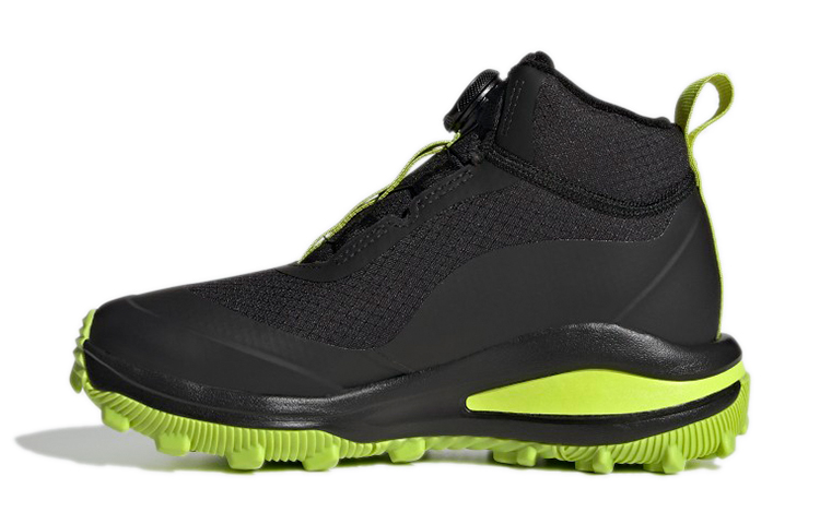 (Youth) adidas FortaRun BOA ATR K 'Black Semi Solar Slime' FZ5472