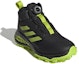 Lookbook (JR) adidas FortaRun BOA ATR K 'Hitam Semi Solar Slime' FZ5472