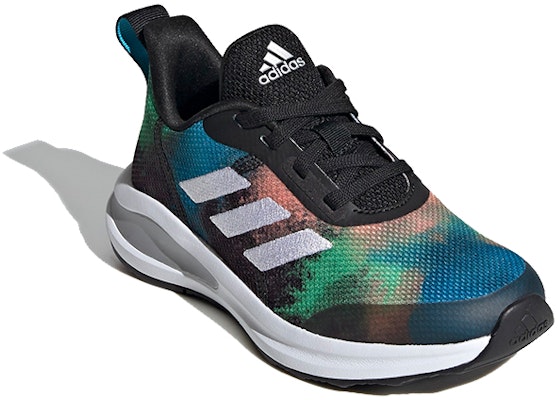 (Youth) adidas Fortarun J 'Black Blue Green' FY3868 Lookbook (Youth) adidas Fortarun J 'Black Blue Green' FY3868