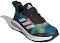 Lookbook (PS) adidas Fortarun J 'Hitam Biru Hijau' FY3868