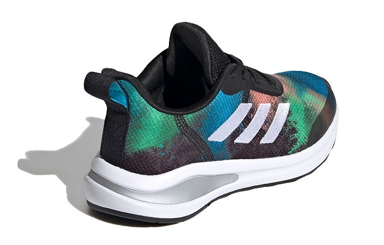 Shop (JR) adidas Fortarun J ''Schwarz Blau Grün'' FY3868