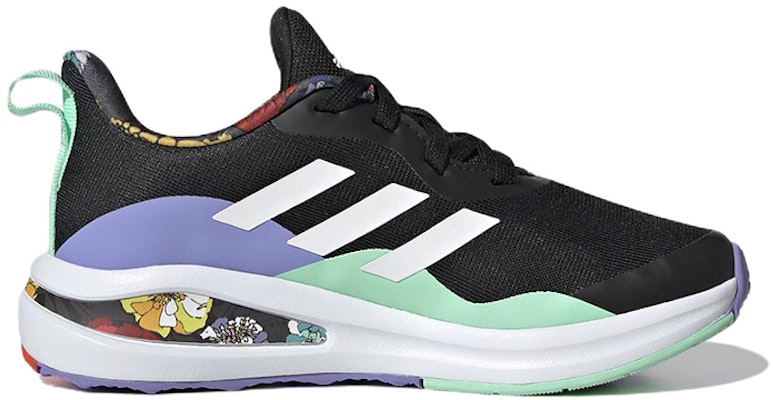 (Youth) adidas FortaRun J 'Floral - Black Pulse Mint' GW8729 Order (Youth) adidas FortaRun J 'Floral - Black Pulse Mint' GW8729