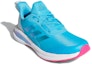 Lookbook (JR) adidas FortaRun J 'Signal Cyan Pink' Kasut Kanak-Kanak FY2372