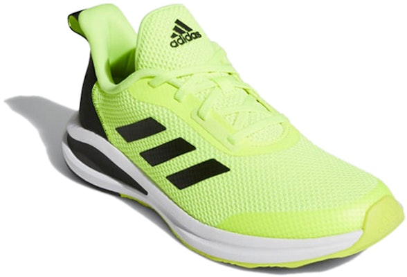 (Youth) adidas FortaRun J 'Solar Yellow' FY1334 Lookbook (Youth) adidas FortaRun J 'Solar Yellow' FY1334