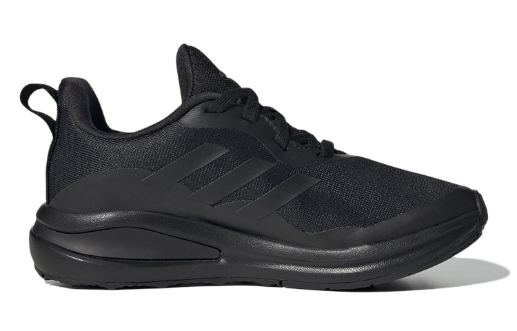 (Youth) adidas Fortarun Lace J 'Black' 圖 2
