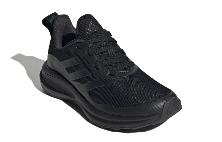 (Youth) adidas Fortarun Lace J 'Black' 圖 3
