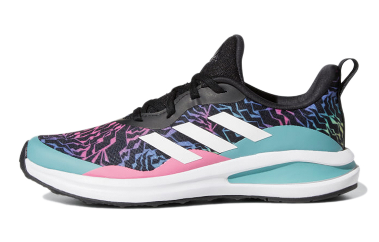 (Youth) adidas Fortarun Lace J 'Colorblock'
