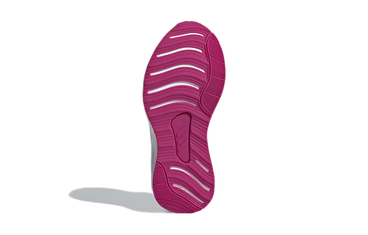 (Youth) adidas FortaRun Lace J 'Grey Shock Pink' 圖 6