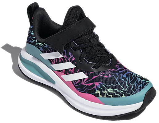 (Youth) adidas Fortarun Running Shoes 'Black Multi' H04126 Lookbook (Youth) adidas Fortarun Running Shoes 'Black Multi' H04126