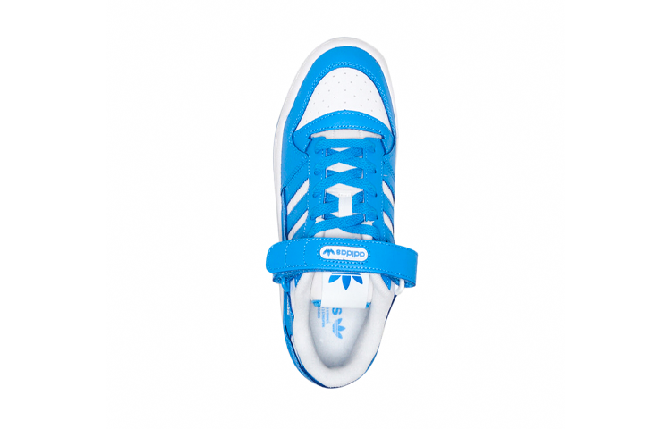 Lookbook (JR) 阿迪达斯 Forum 小白鞋 '浅蓝色' GX9697