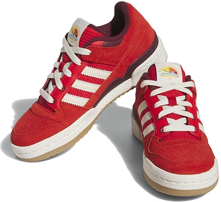 (JR) adidas Forum Low Comfort Closure J 'Summer Camp - Merah' IF2668 Lookbook (JR) adidas Forum Low Comfort Closure J 'Summer Camp - Merah' IF2668