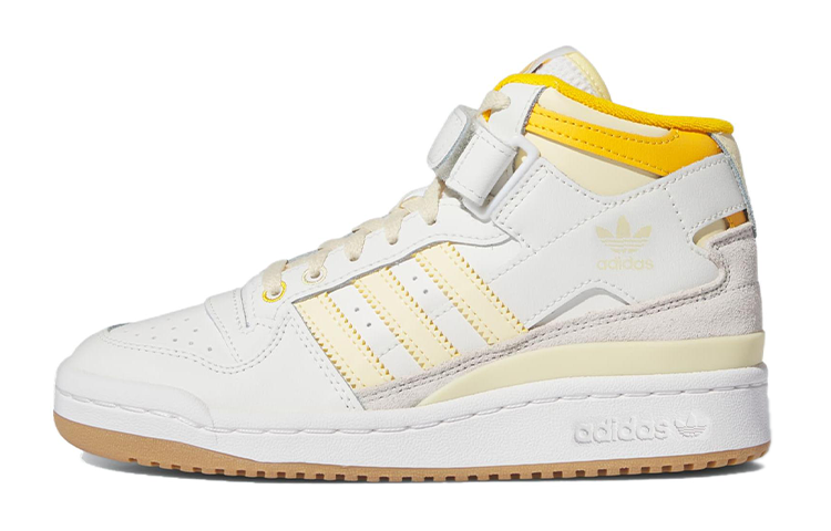 (Youth) adidas Forum Mid J 'Summer Camp - Easy Yellow' IF2676