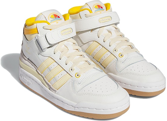 (JR) 아디다스 포럼 미드 J '여름 캠프' (이지 옐로우) IF2676 Lookbook (JR) 아디다스 포럼 미드 J '여름 캠프' (이지 옐로우) IF2676