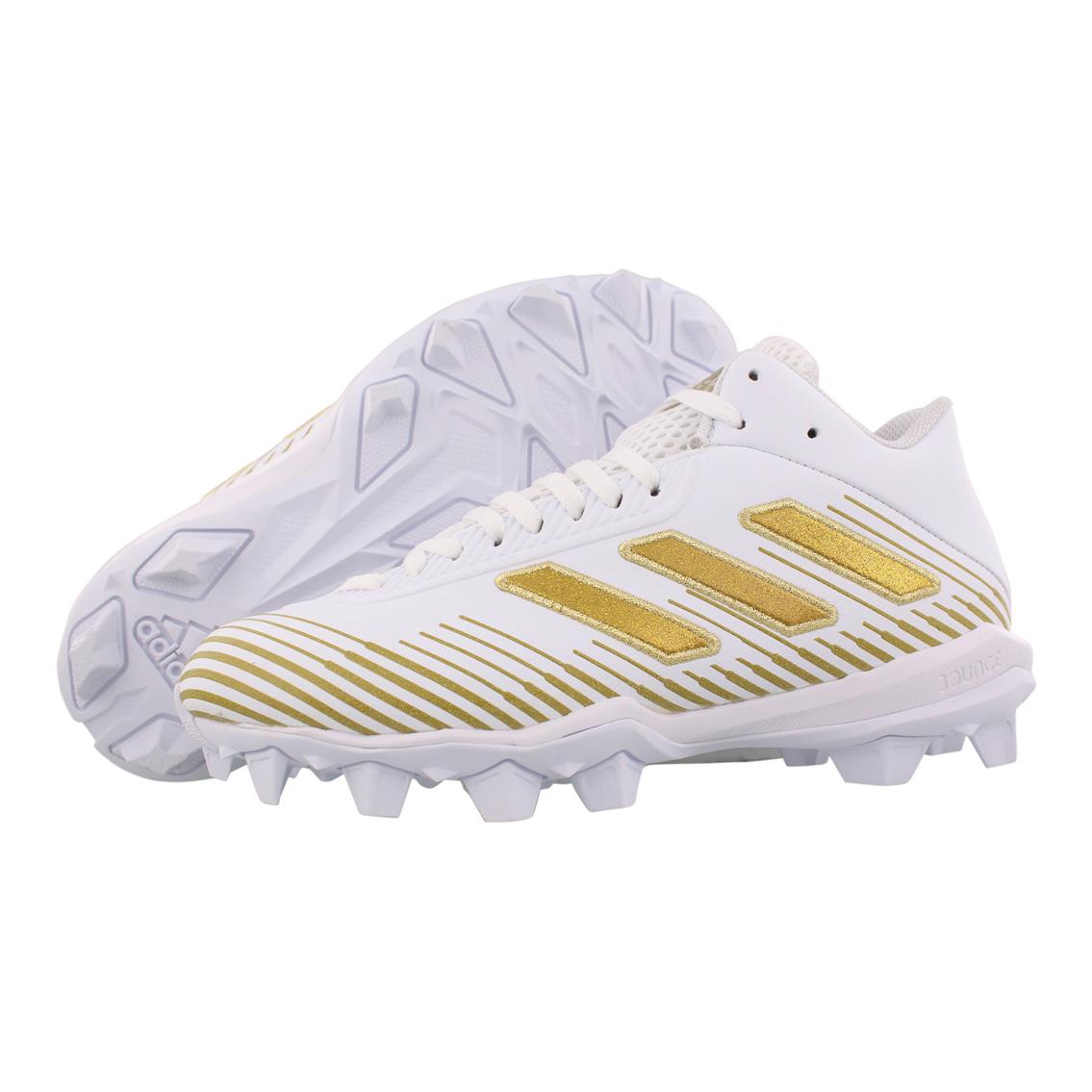 (Youth) adidas Freak 20 Molded Cleats 'White Gold' 圖 6