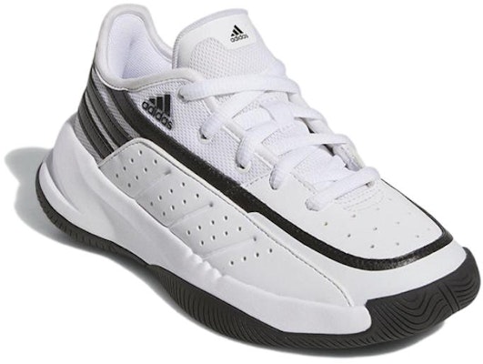 (Youth) adidas Front Court Shoes 'White Black' ID8597 Lookbook (Youth) adidas Front Court Shoes 'White Black' ID8597