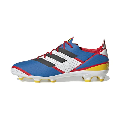 (Youth) adidas Gamemode FG Cloud White Carbon Bright Blue