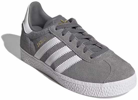(Youth) adidas Gazelle 'Grey Cloud White' HP5377 Lookbook (Youth) adidas Gazelle 'Grey Cloud White' HP5377