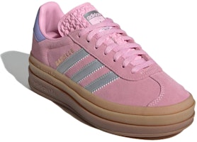 (JR) adidas Gazelle Bold J 'Rosa Verdadero Plata Morado' JH5539 Lookbook (JR) adidas Gazelle Bold J 'Rosa Verdadero Plata Morado' JH5539