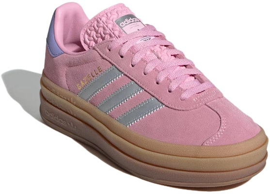 (JR) adidas Gazelle Bold J 'Rosa Verdadero Plata Morado' JH5539 Lookbook (JR) adidas Gazelle Bold J 'Rosa Verdadero Plata Morado' JH5539