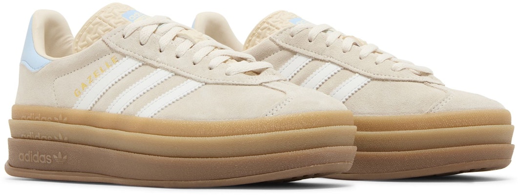 (Youth) adidas Gazelle Bold J 'Wonder White Clear Sky' JH5540 Cheap (Youth) adidas Gazelle Bold J 'Wonder White Clear Sky' JH5540