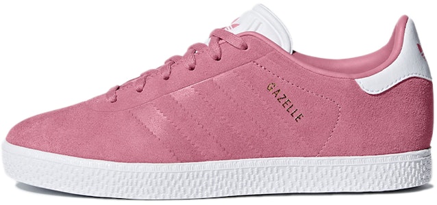 大童 adidas originals Gazelle 舒適休閒 耐磨 低幫 兒童板鞋 粉色 Buy 大童 adidas originals Gazelle 舒適休閒 耐磨 低幫 兒童板鞋 粉色