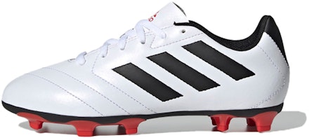 (Youth) adidas Goletto VII Firm Ground Boots K 'White Red' EF7250 (Youth) adidas Goletto VII Firm Ground Boots K 'White Red' EF7250