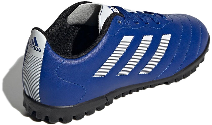 大童 adidas Goletto Viii Tf J 偏硬人工草地 再生材質 低筒足球鞋 藍 Shop 大童 adidas Goletto Viii Tf J 偏硬人工草地 再生材質 低筒足球鞋 藍