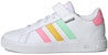 (JR) adidas Grand Court 2.0 'Putih Pelbagai Warna' HP8913