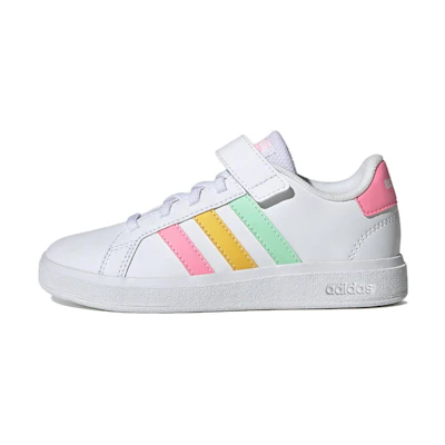 (Youth) adidas Grand Court 2.0 'White Multi-Color'