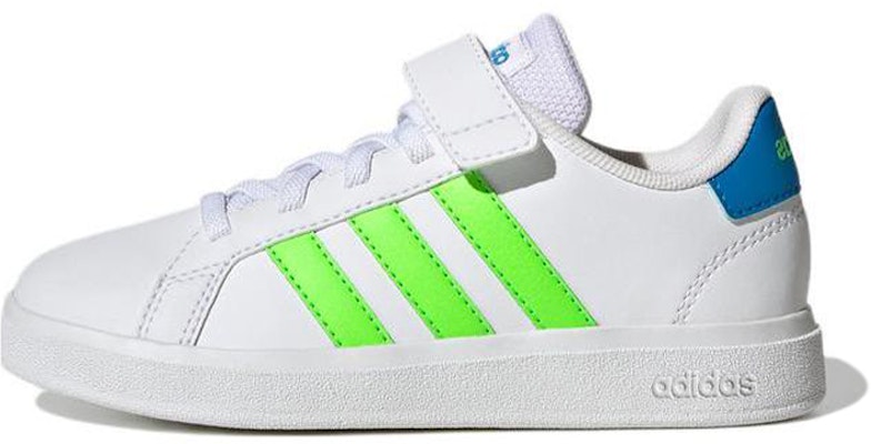 (Youth) adidas Grand Court 2.0 Elastic Lace 'White Solar Green' GW6515 Buy (Youth) adidas Grand Court 2.0 Elastic Lace 'White Solar Green' GW6515