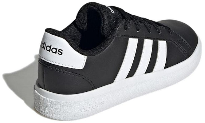 (JR) アディダス グランドコート 2.0 J (黒/白) GW6503 Shop (JR) アディダス グランドコート 2.0 J (黒/白) GW6503